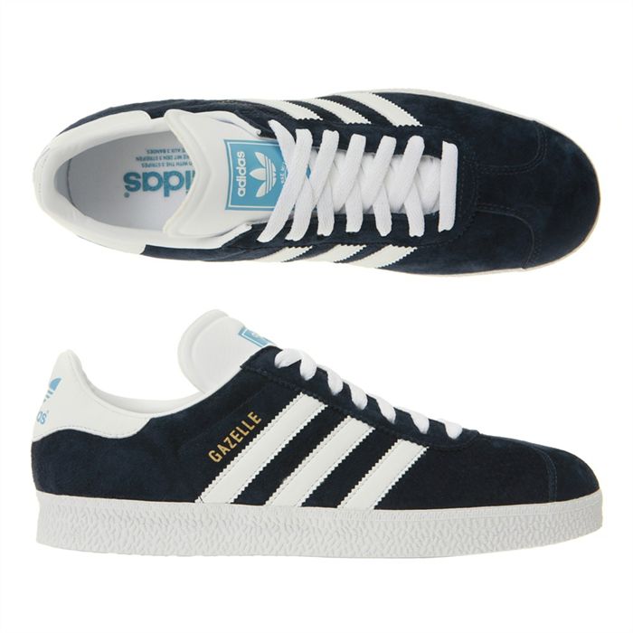 adidas gazelle noir blanc pas cher